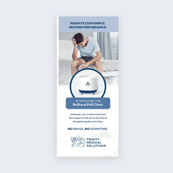 ReStora EMS pelvic health patient brochure