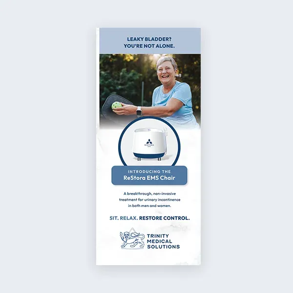 ReStora EMS patient brochure about bladder control